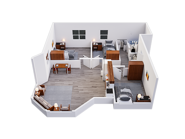 3x1 A1 Floor plan layout