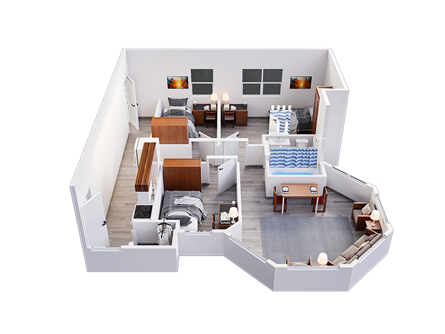 A/4 Floor plan layout