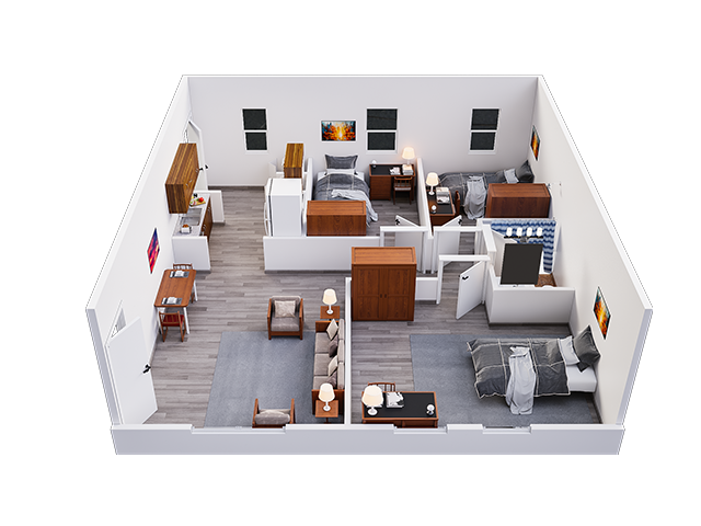 3x1 A6 Floor plan layout