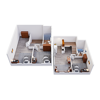 3-Bed Floorplans