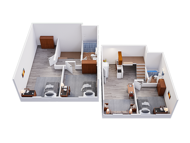 3x2 A5 Floor plan layout