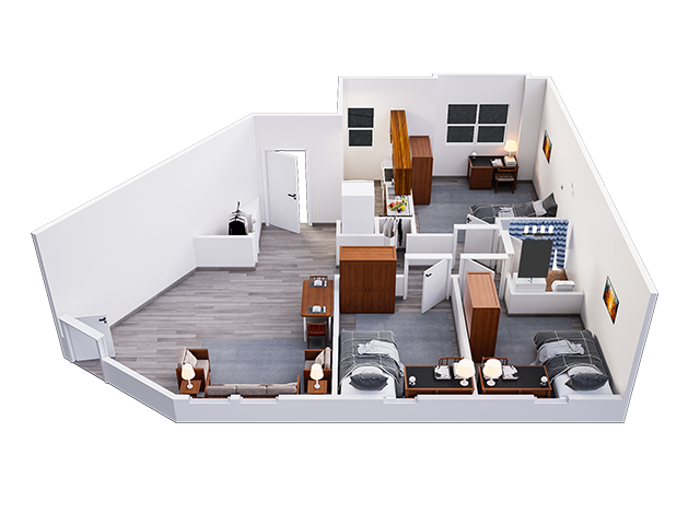 3x1 A7 Floor plan layout