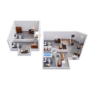 4-Bed Floorplans